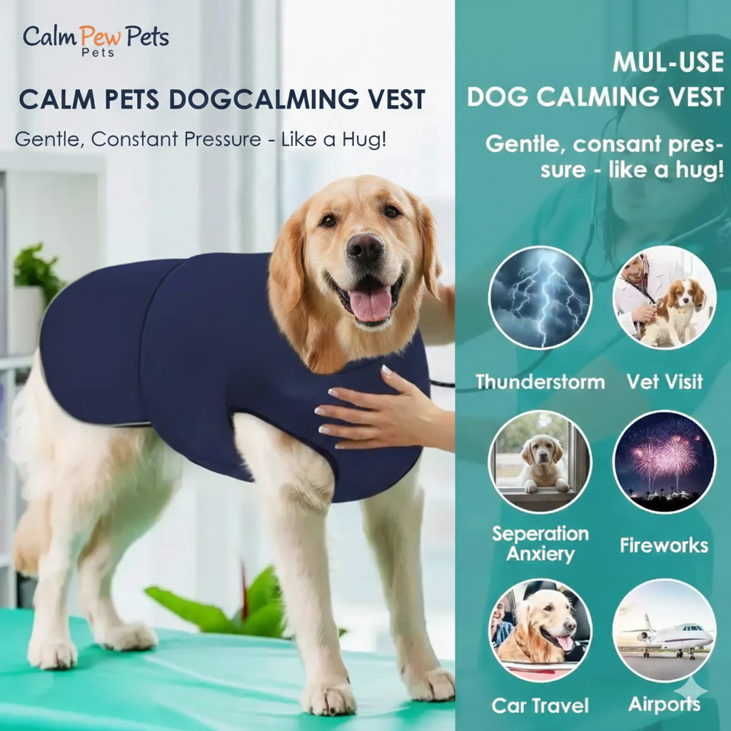 The Calm Paw™ DPT (Deep Pressure Therapy) System (Vest)